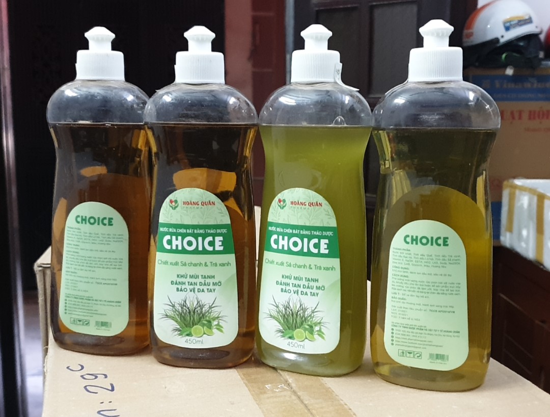 Nước rửa chén bát thảo dược Organic