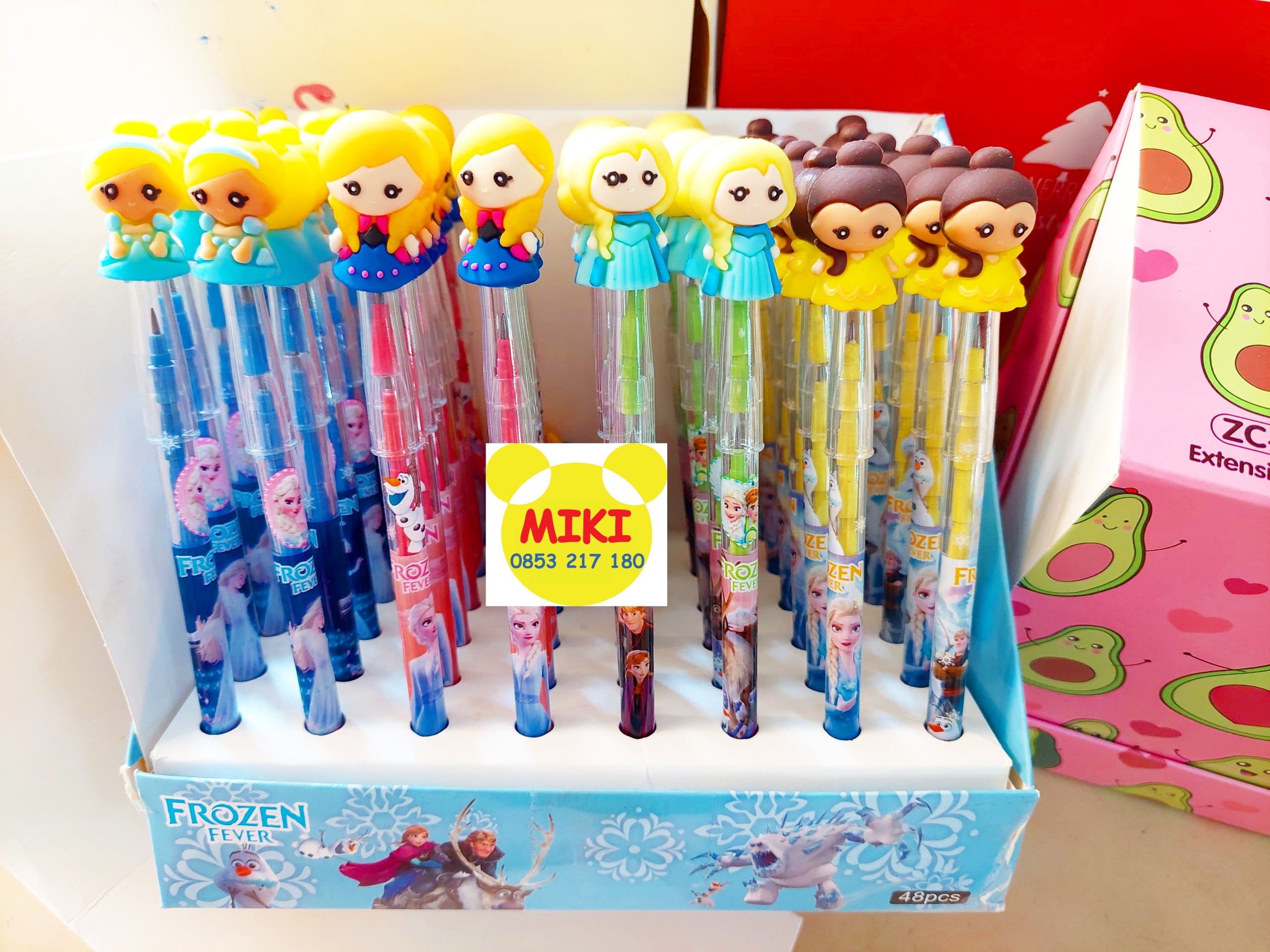 Chì ngòi khúc mẫu cute dễ thương (1set/10c mix mẫu ngẫu nhiên)