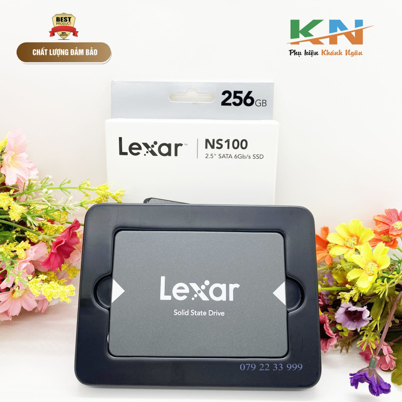 Bảng giá Ổ cứng SSD Lexar 256gb, sẽ giúp tiết kiệm thời gian cho bạn, nó sẽ giúp cho máy tính khởi động, chuyển dữ liệu và tải ứng dụng một cách dễ dàng Phong Vũ