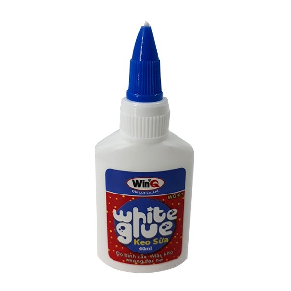 [MUA NHIỀU SIÊU RẺ] [Lẻ 1 chai] Keo hồ sữa dán WinQ WG-01 / WG01 40ml