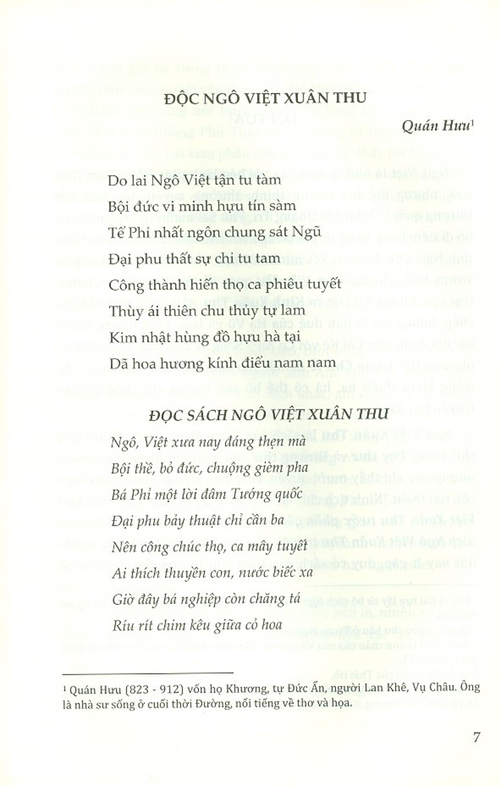 Ngô Việt Xuân Thu