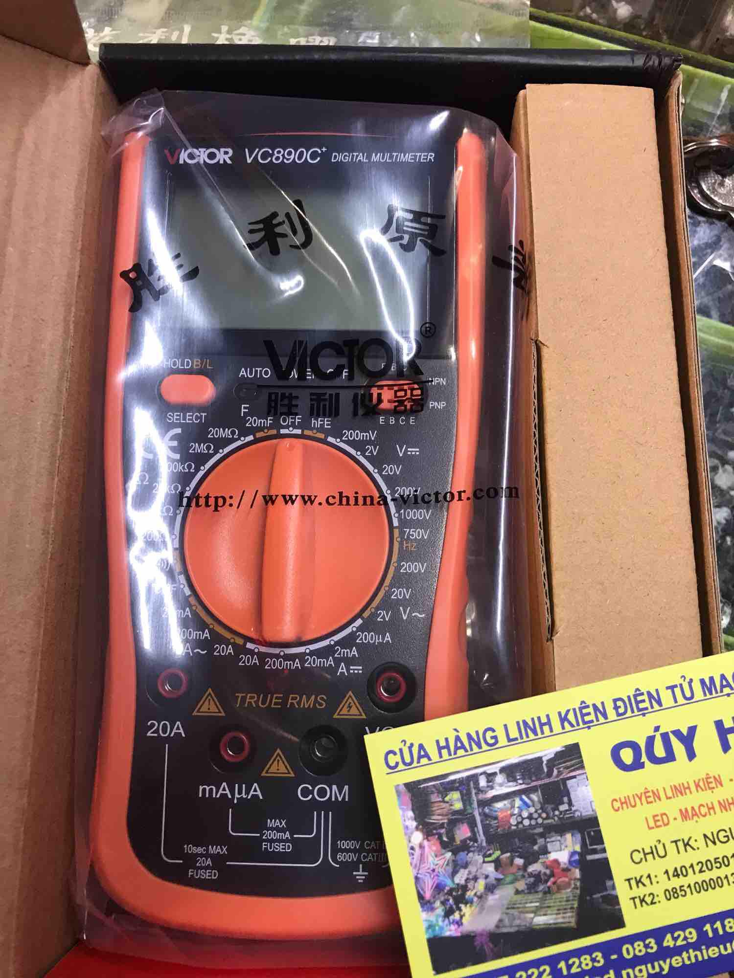 Đồng hồ VICTOR VC890C+