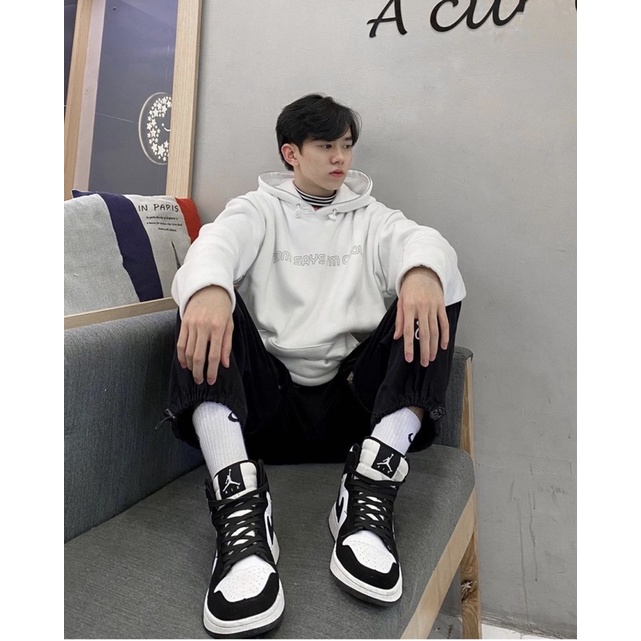 Áo Hoodie Msic (Trắng)
