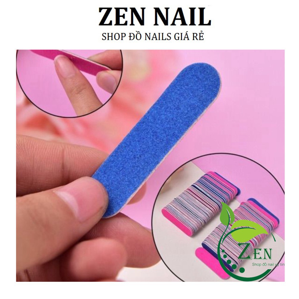 Dũa móng tay, Dũa mini 2 mặt nhám tiện lợi