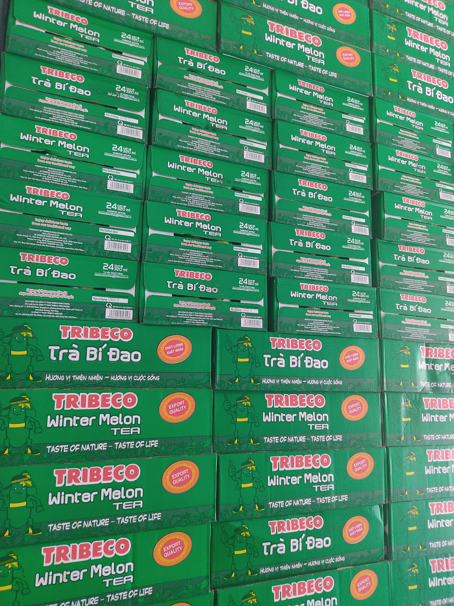 [HCM]Trà Bí đao Tribeco 24 lon x 320ml