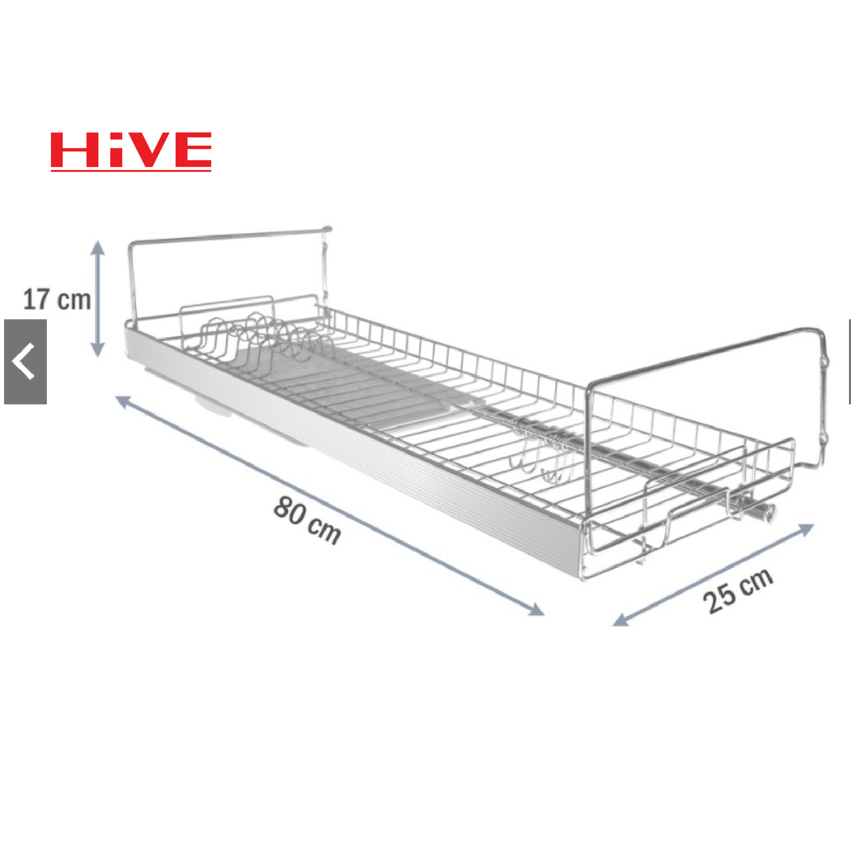 Kệ Chén Bát Treo Tường HiVE inox 304 Cao Cấp