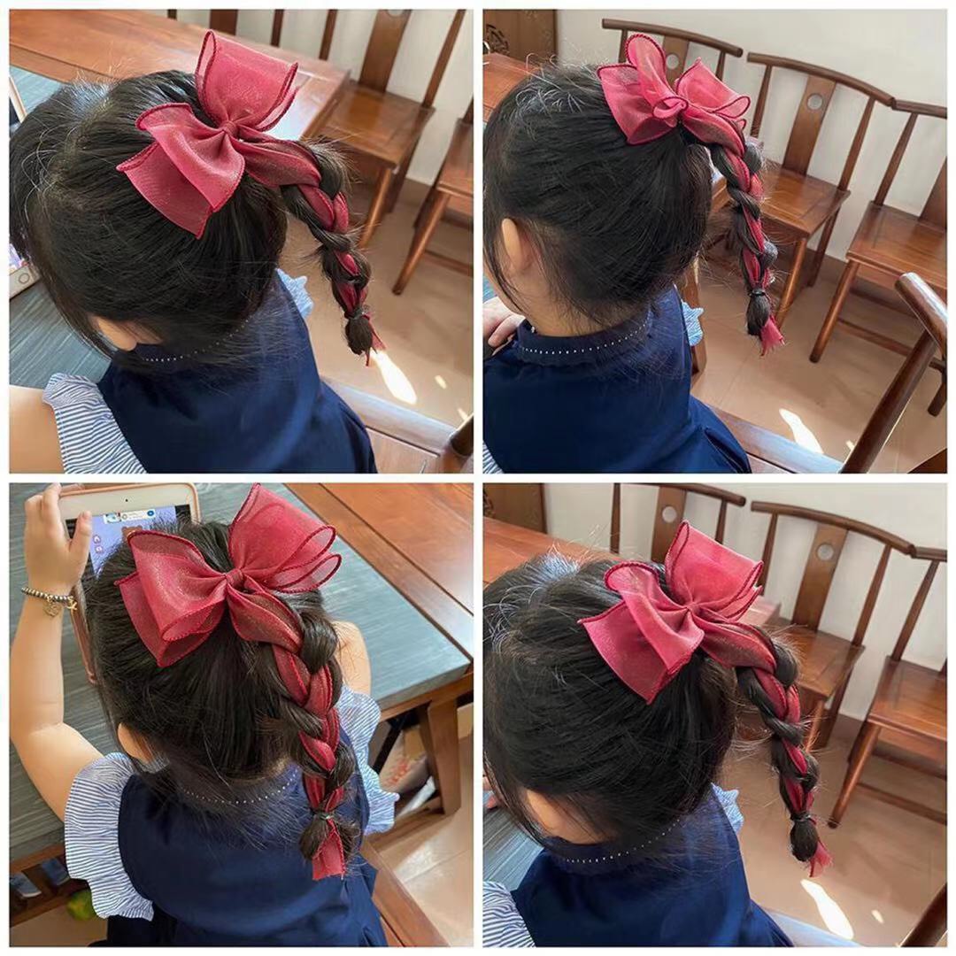 [THANH LÝ] 🍓 FREESHIP 🍓 Kẹp/ Cài Tóc Nơ Tiểu Thư Ruy Băng Nhiều Màu