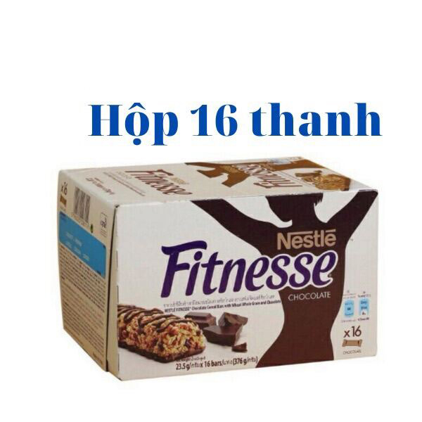 Hộp 16 Thanh Ngũ cốc ăn sáng Nestlé Fitnesse 23.5g Chính hãng