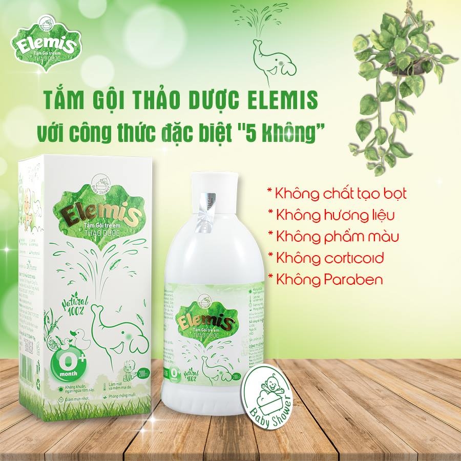 [Chính Hãng] - Nước Tắm Thảo Dược Elemis - 200ml/chai