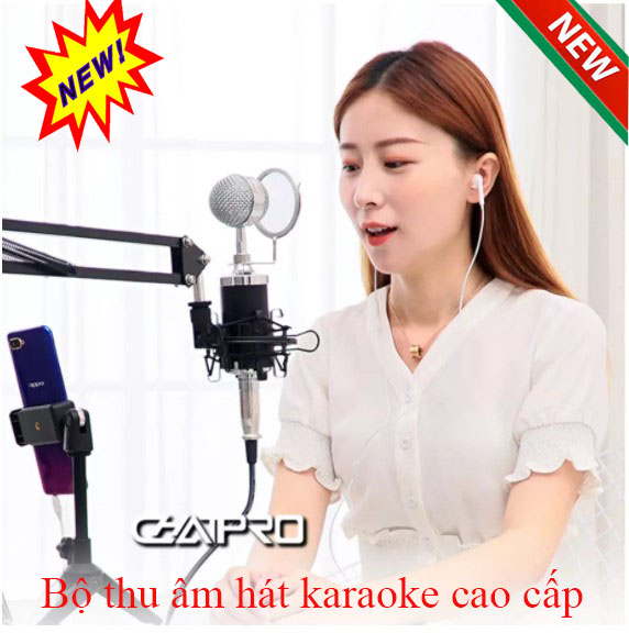 [HCM](TẶNG MÀNG LỌC TẠP ÂM)Bộ thu âm hát karaoke cao cấpMic hát karaoke trên điện thoạiFACEBOOKBộ Micro hát karaoke trên điện thoạimua ngay bộ míc cao cấp 2020 siêu míc BM990.