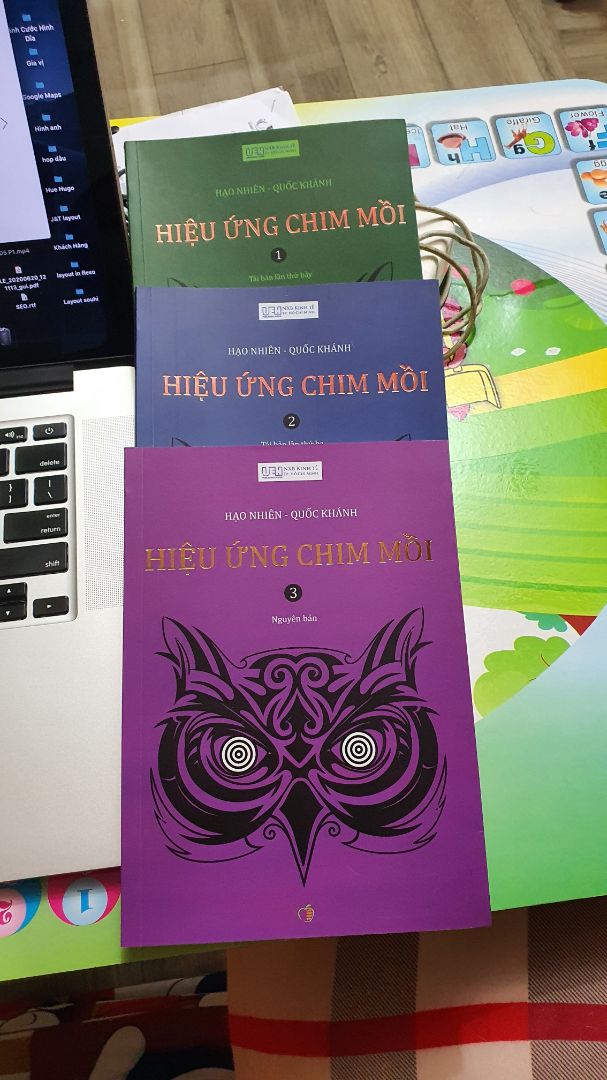 Combo 3 Cuốn: Hiệu Ứng Chim Mồi Tập 1 + 2 + 3 (Tặng kèm bookmark)