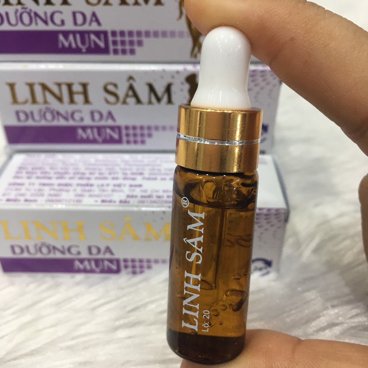 Mụn siêu tốc 24h Linh Sâm 5ml