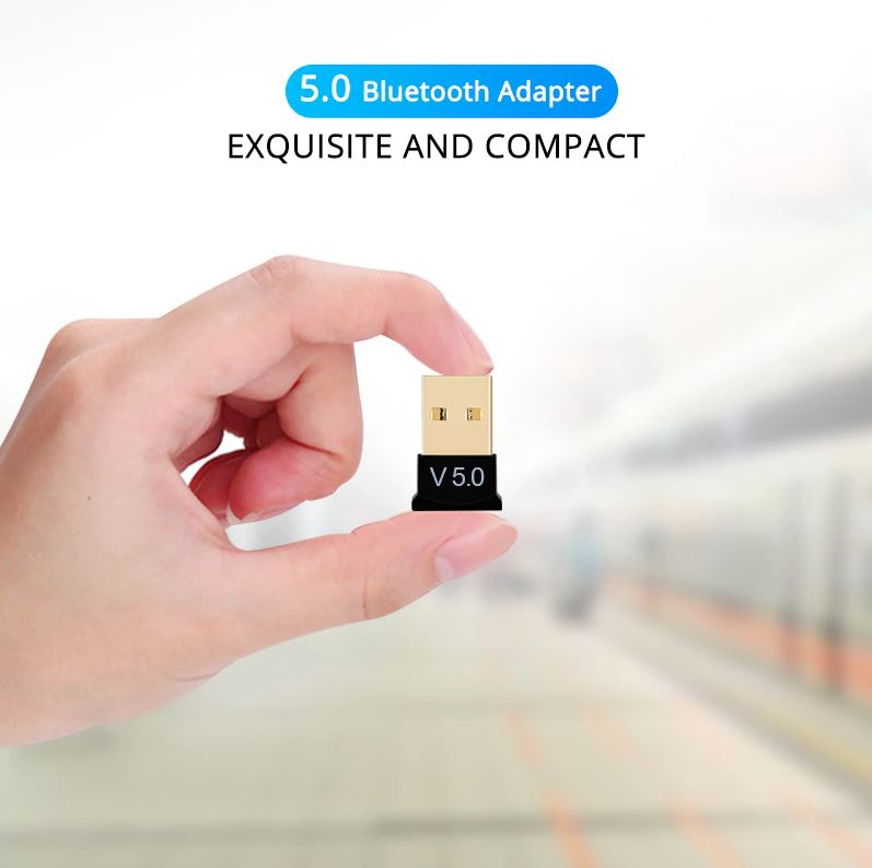 Thiết bị USB thu phát Bluetooth 5.0 cho máy tính , laptop, điện thoại .....