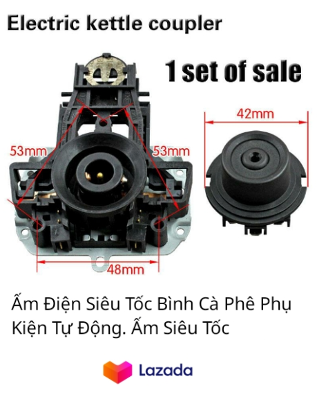 Đế ấm siêu tốc kèm công tắc