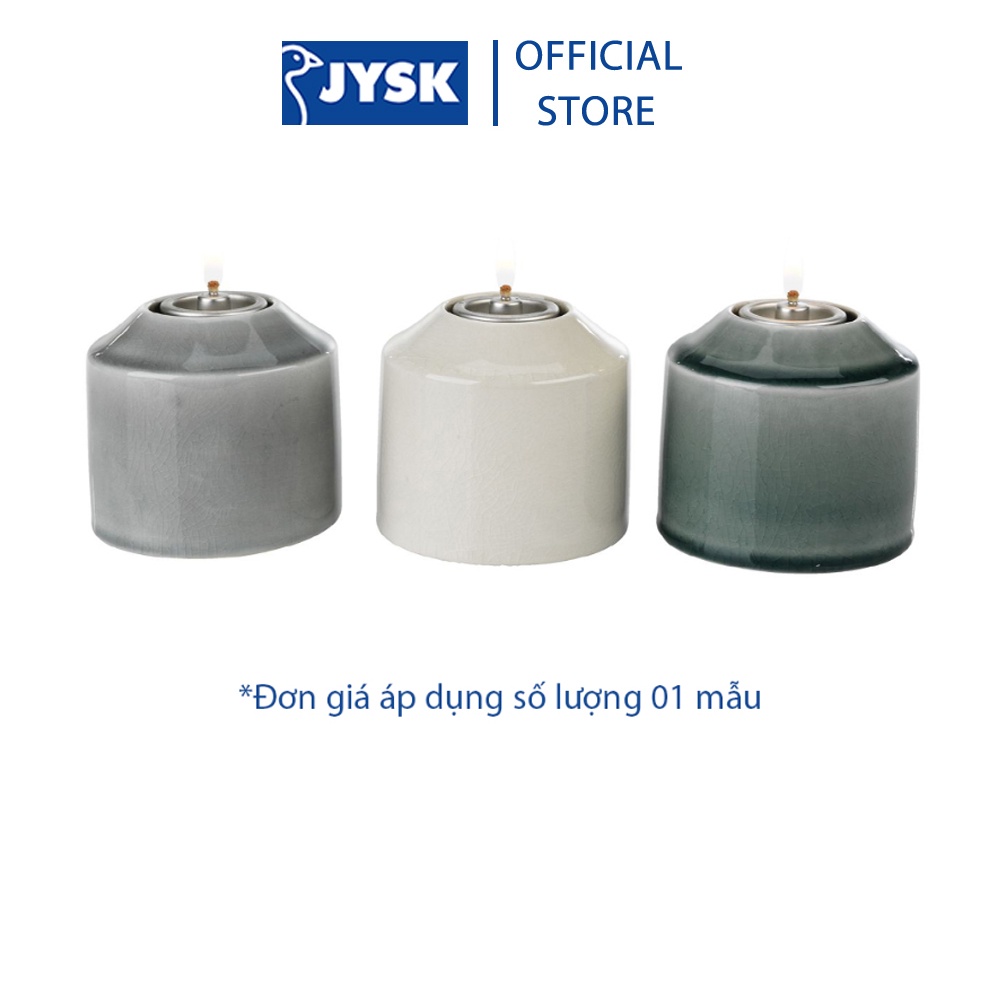 Cốc đựng nến | jysk nordic light | gốm | nhiều màu | dk7xc8cm