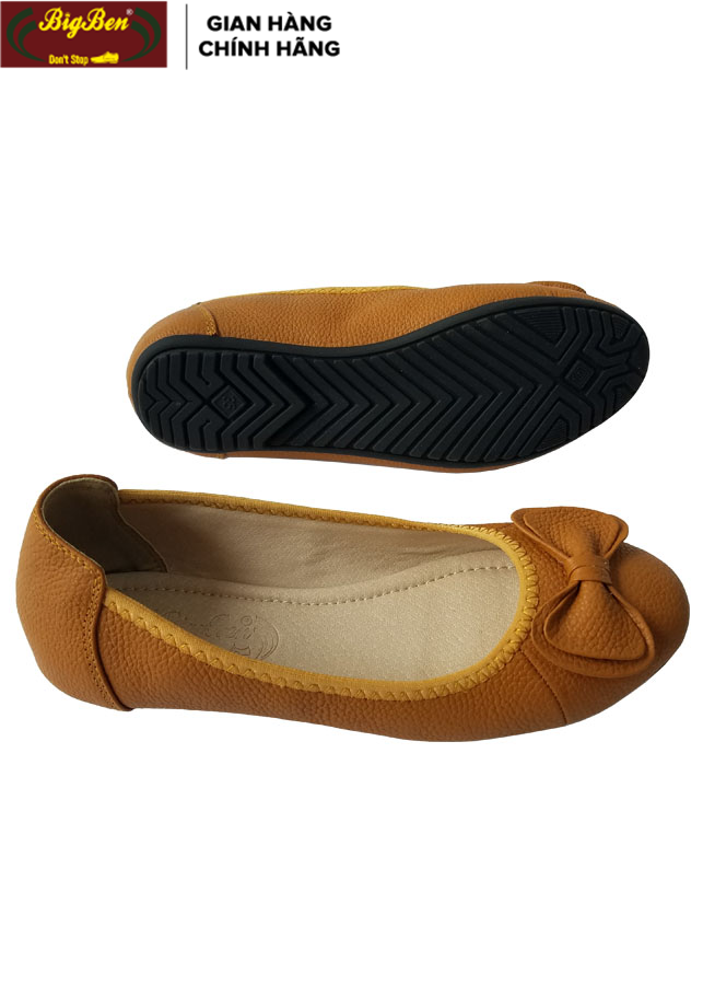 Giày búp bê da bò nữ cao cấp BIGBEN BB98