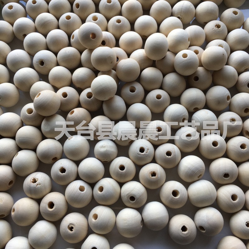 Hạt Gỗ Trang Trí - Xỏ Vòng - Đính hạt