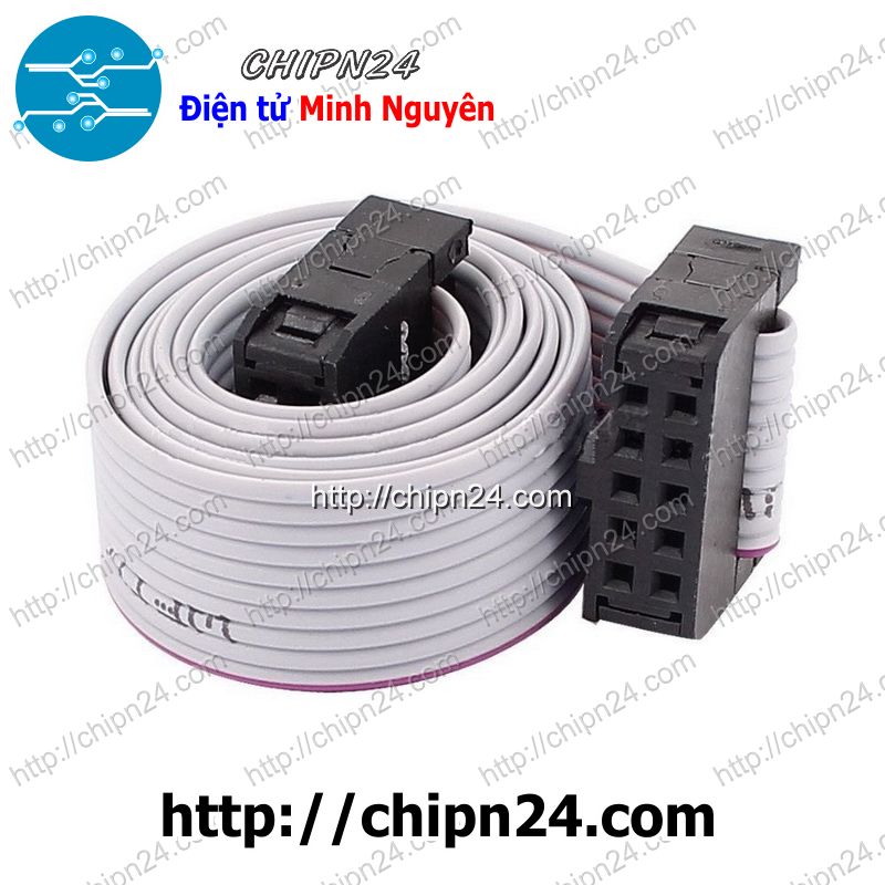 Cáp isp 10 pin 20cm - cáp fc 10p 2.54mm dài 20cm