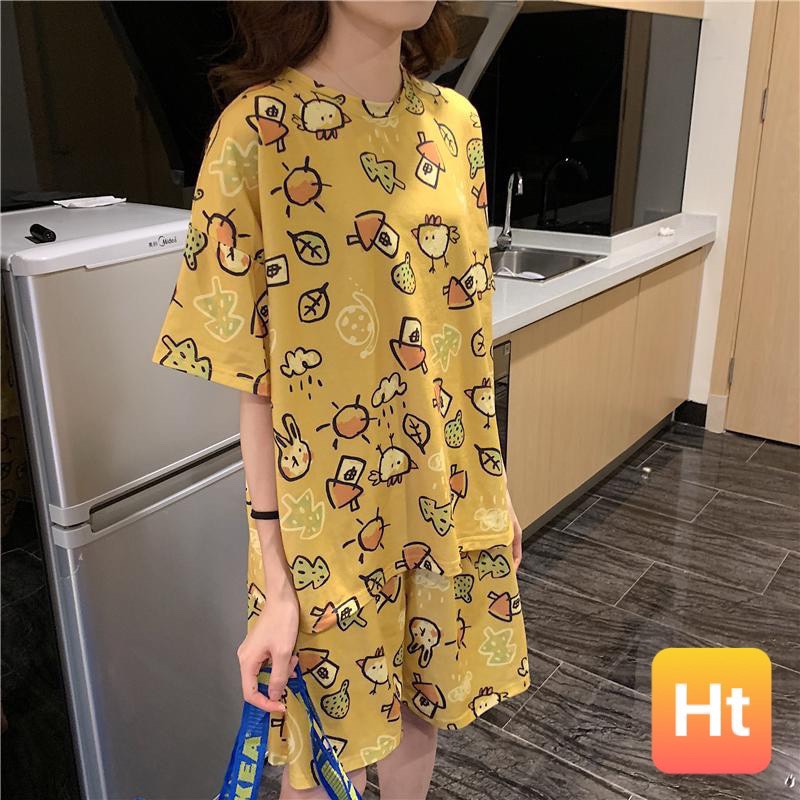 Bộ ngủ hình thỏ nấm siêu cute 3HT5060