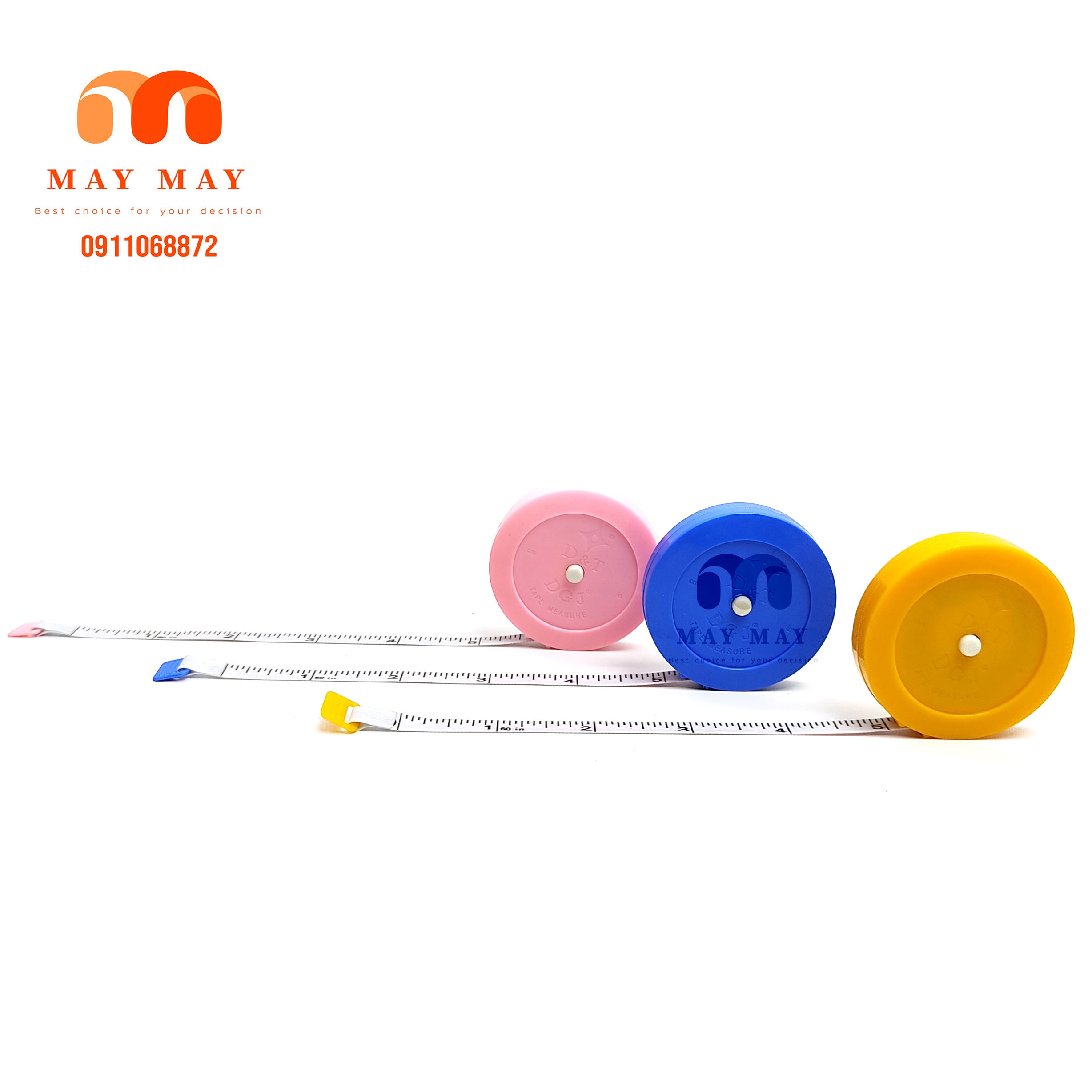 Thước dây rút - Thước cuộn D&T 150cm