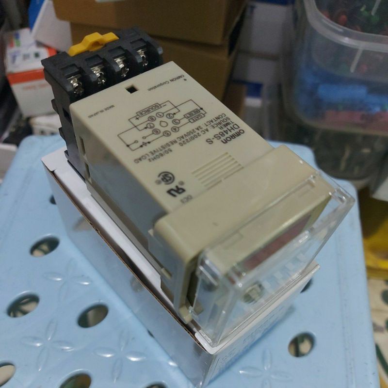 Đồng hồ rơ le thời gian OMRON Timer DH48S-S 220V 24V