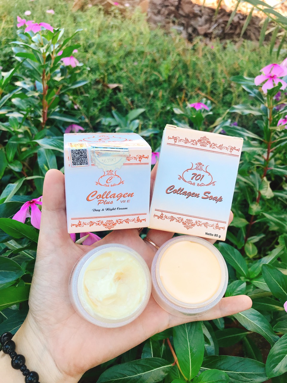 Combo kem Collagen plus vit e