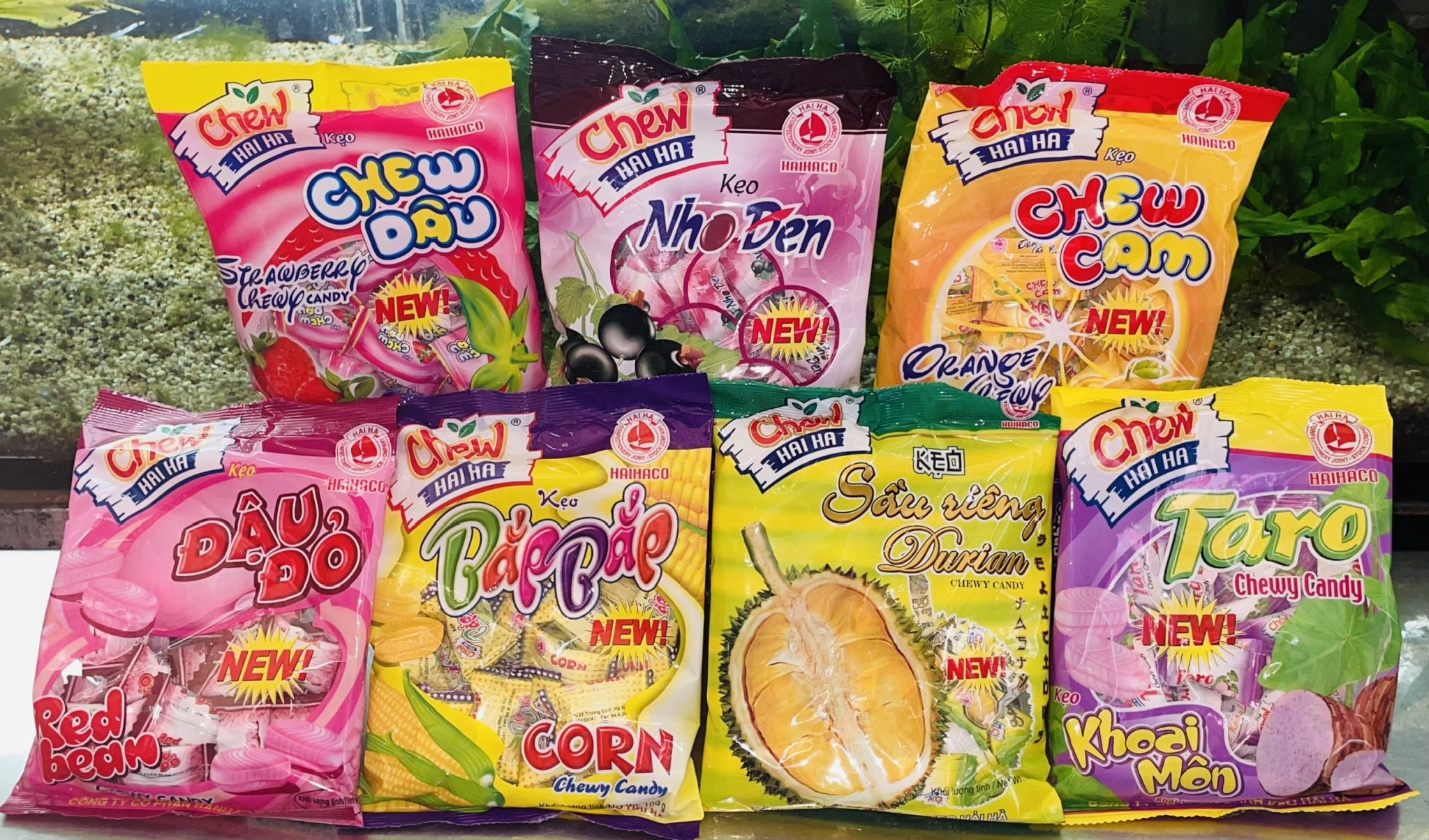 Kẹo Mềm Chew Sữa Hải Hà (Gói 140g) Milk Chewy Candy