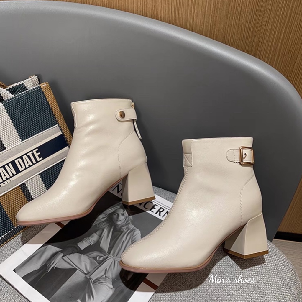 Min's Shoes - Giày Bốt Da Mềm Cao Cấp Bốt 128