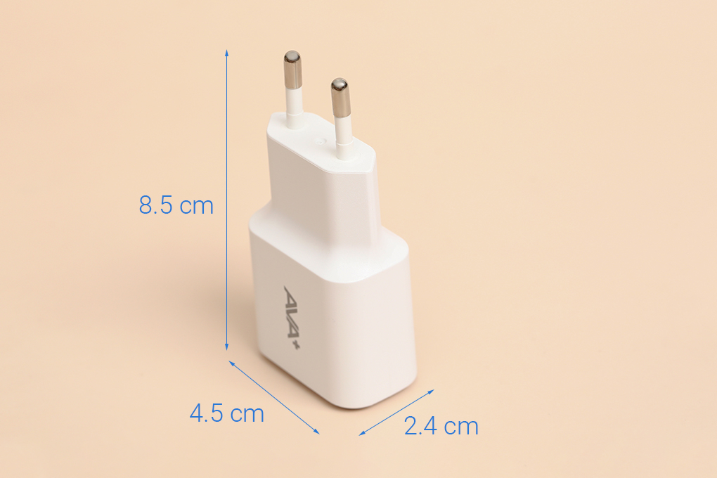 Củ Sạc AĐ017A-TB Trắng 1N