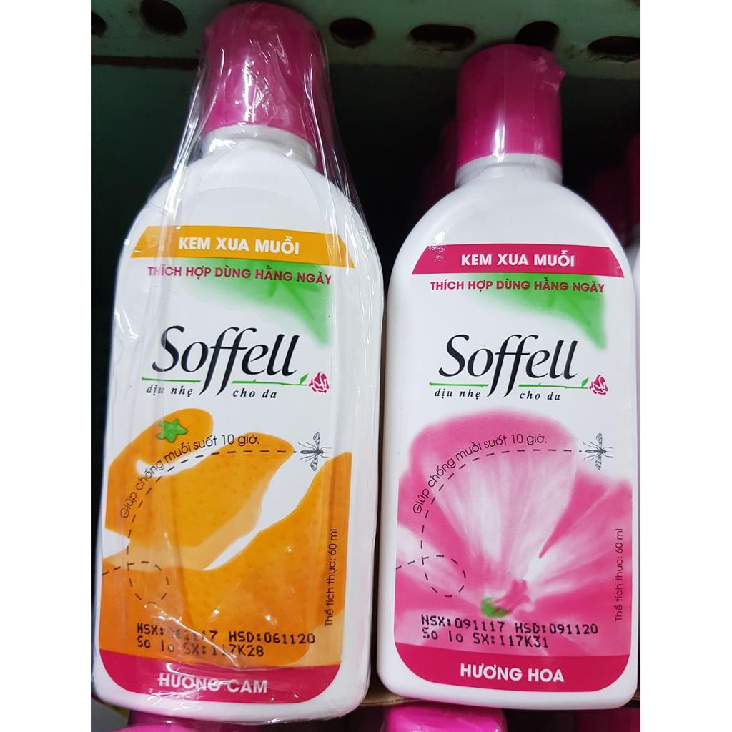 KEM BÔI CHỐNG MUỖI CẮN - ĐỐT SOFELL 60ml