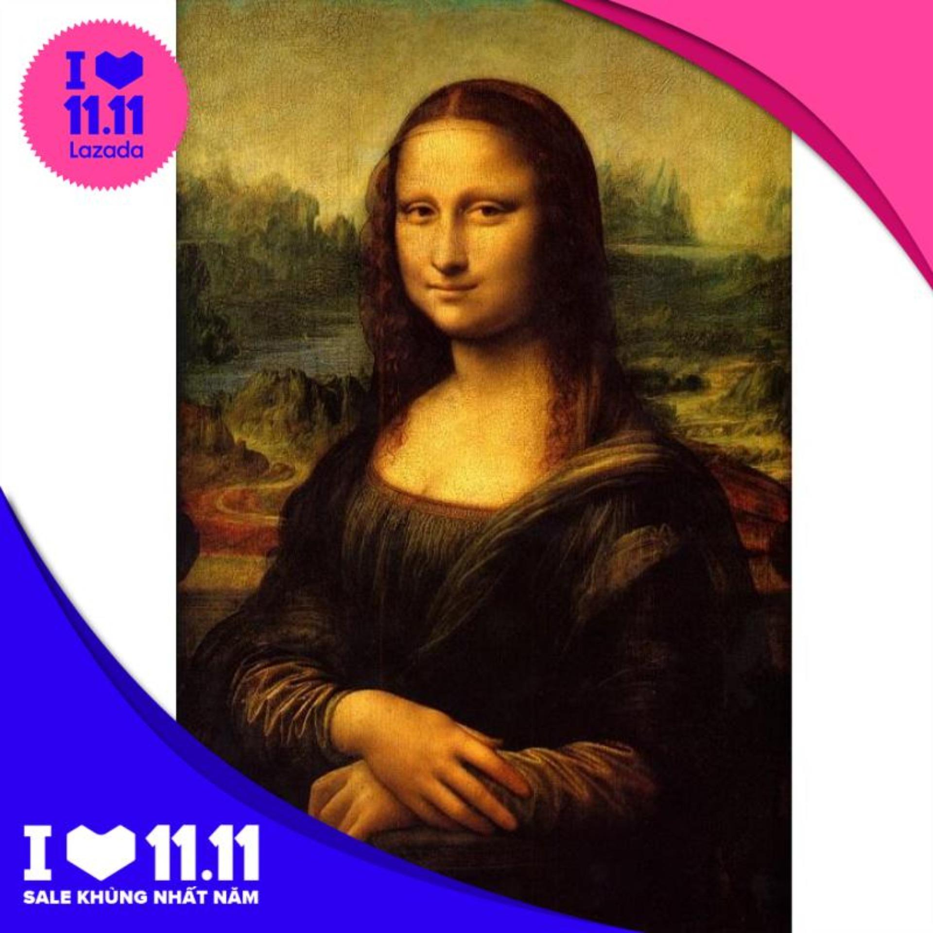 [HCM]Tranh ghép hình 1000 mảnh mona lisa