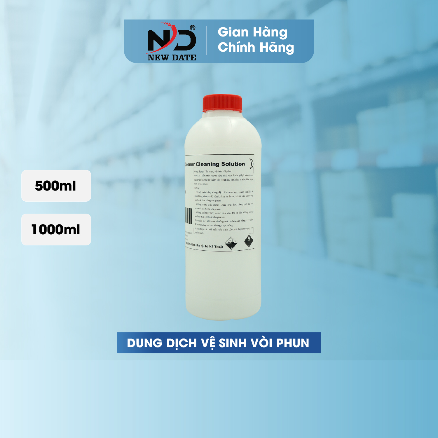 Dung Dịch Vệ Sinh Vòi Phun Máy In Date