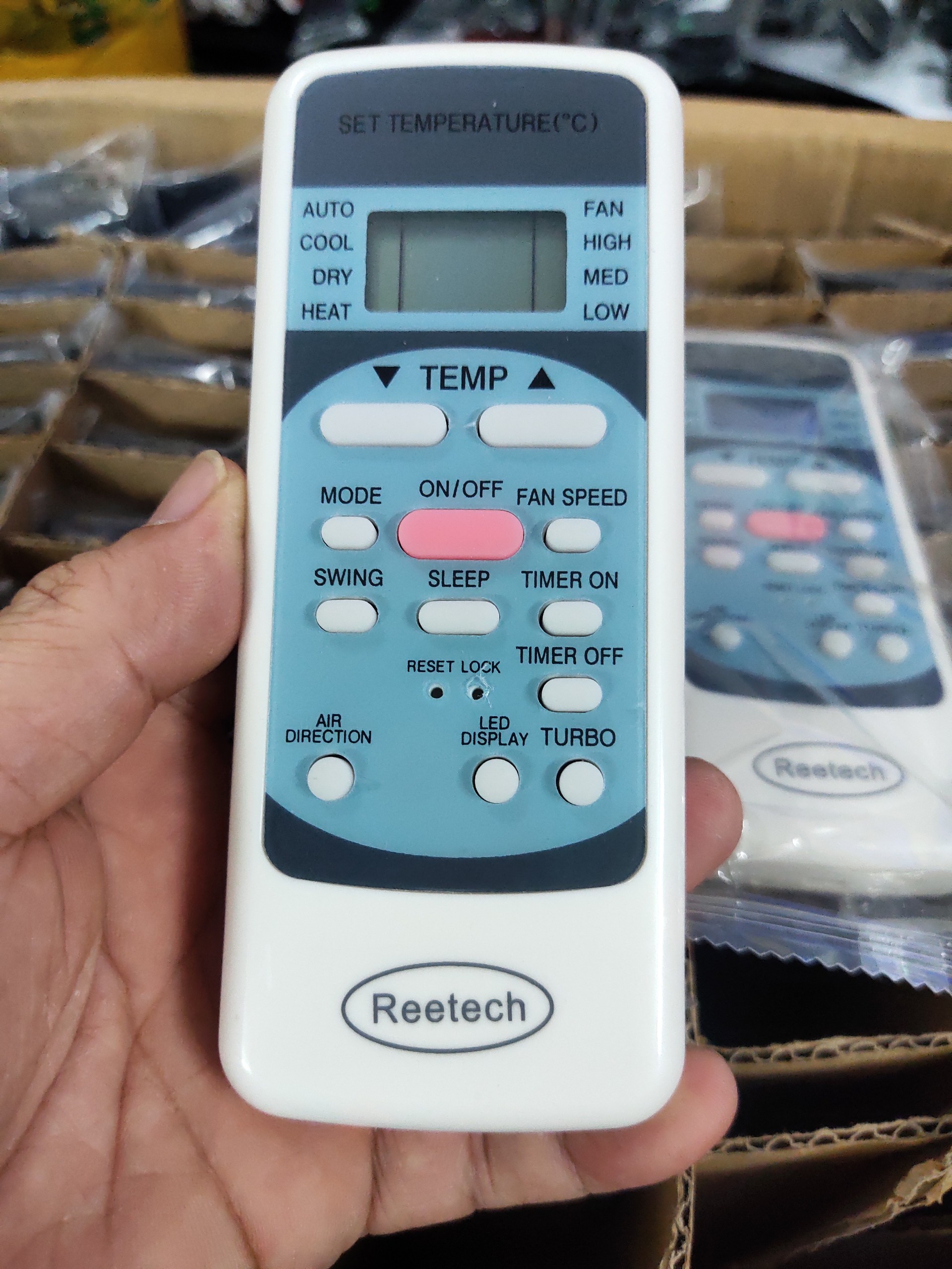 Điều khiển điều hòa REETECH- BẢO HÀNH 2 THÁNG