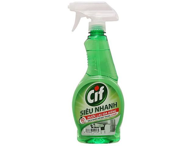Nước lau đa năng Cif dạng chai Xịt 520ml