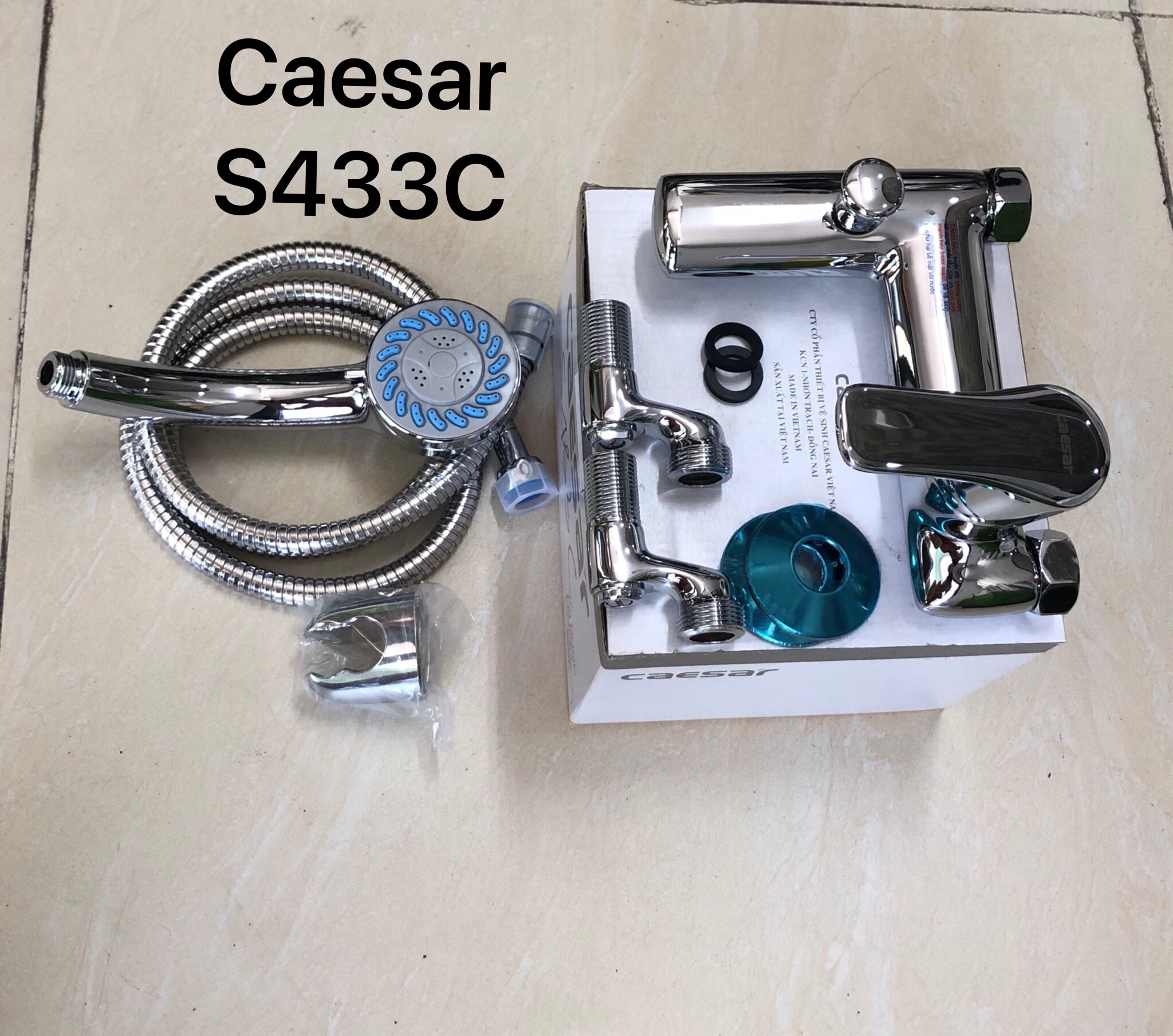 SEN TẮM NÓNG LẠNH CAESAR S433C