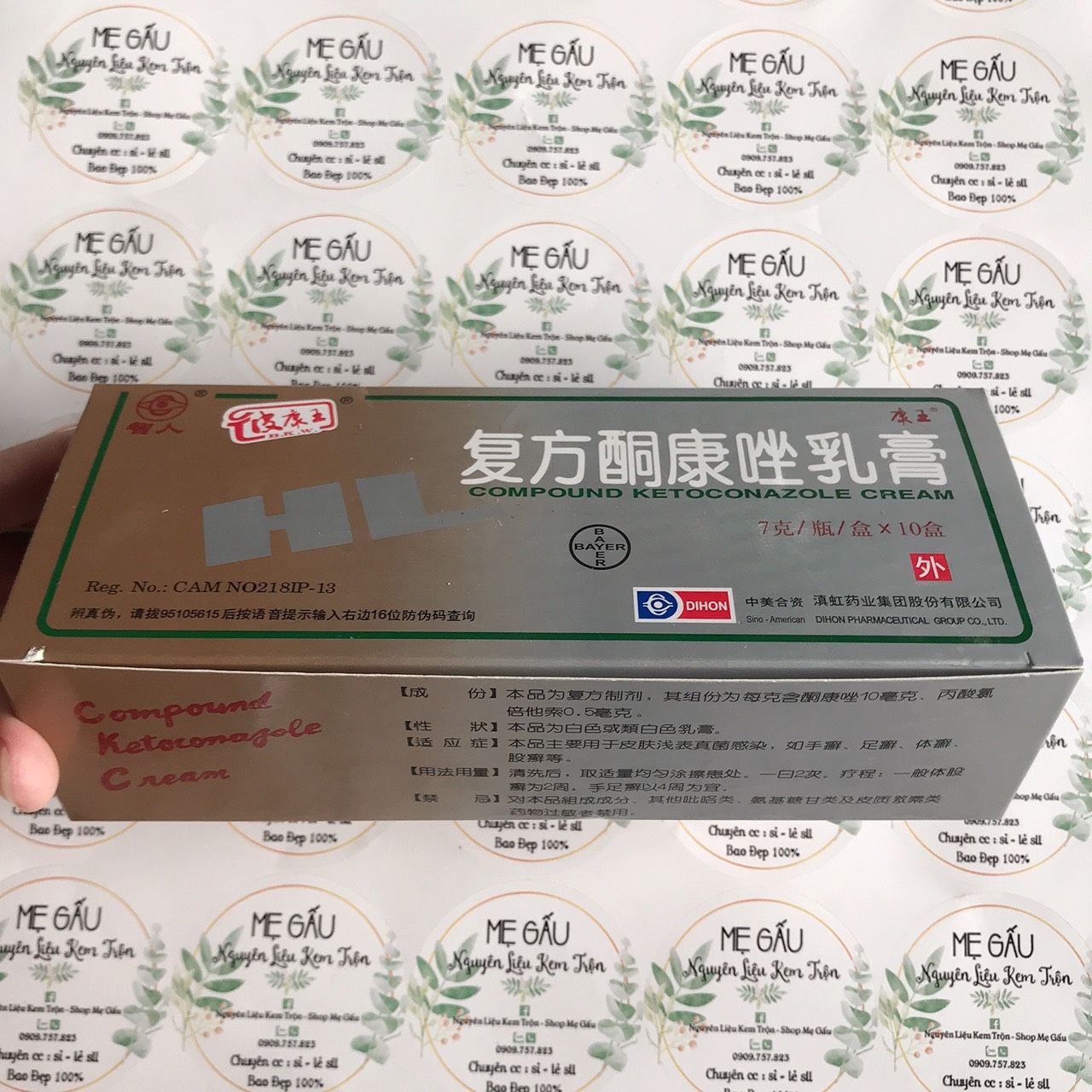 Sỉ lố 10 hộp kem HL