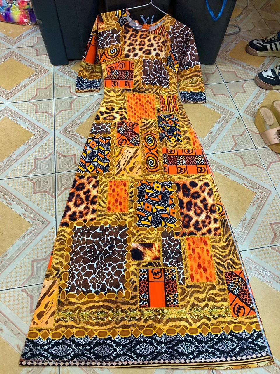 ÁO DÀI THỔ CẨM ĐỦ SIZE