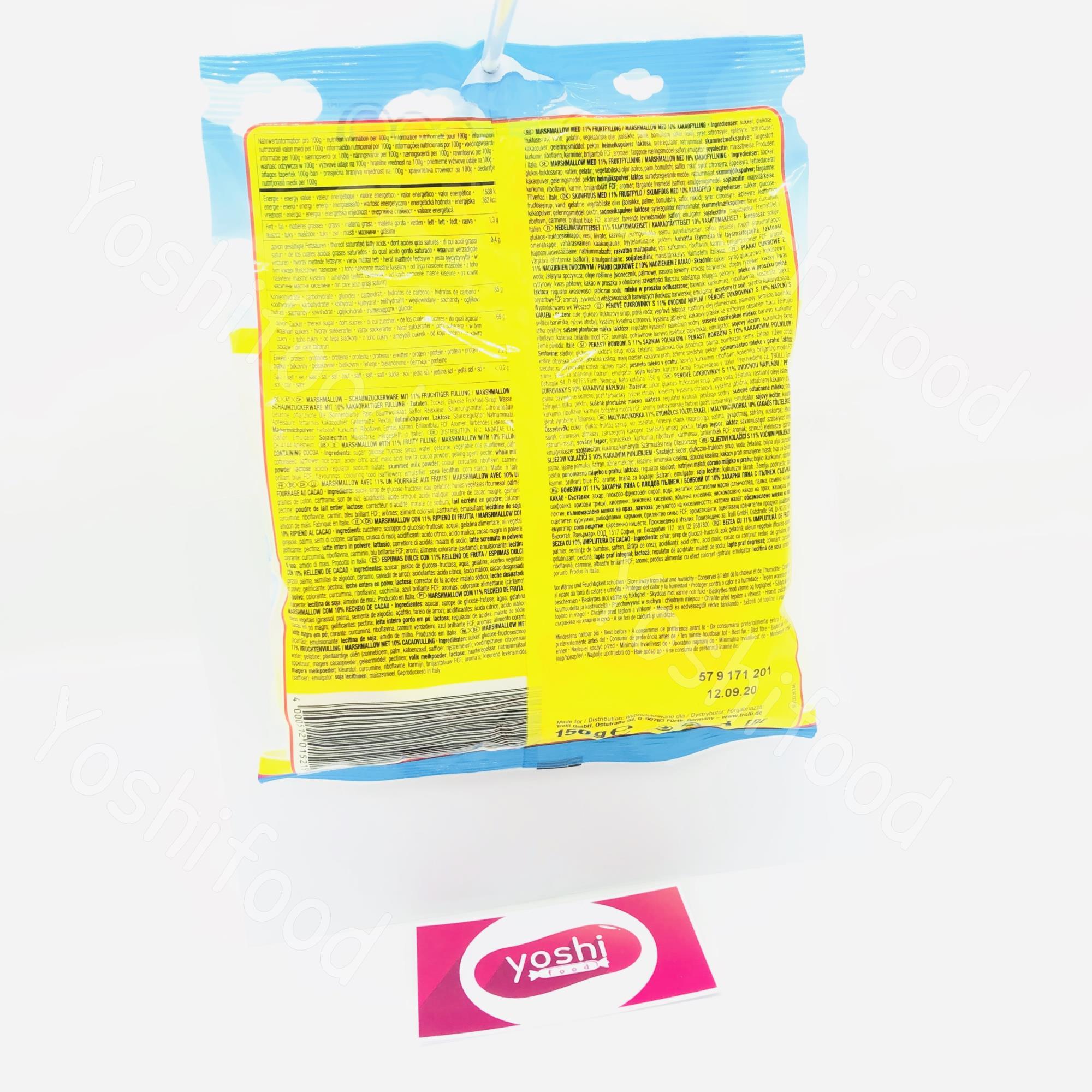 Kẹo Bông Siêu Mềm Trolli Mallow Stars 150gr - Đức