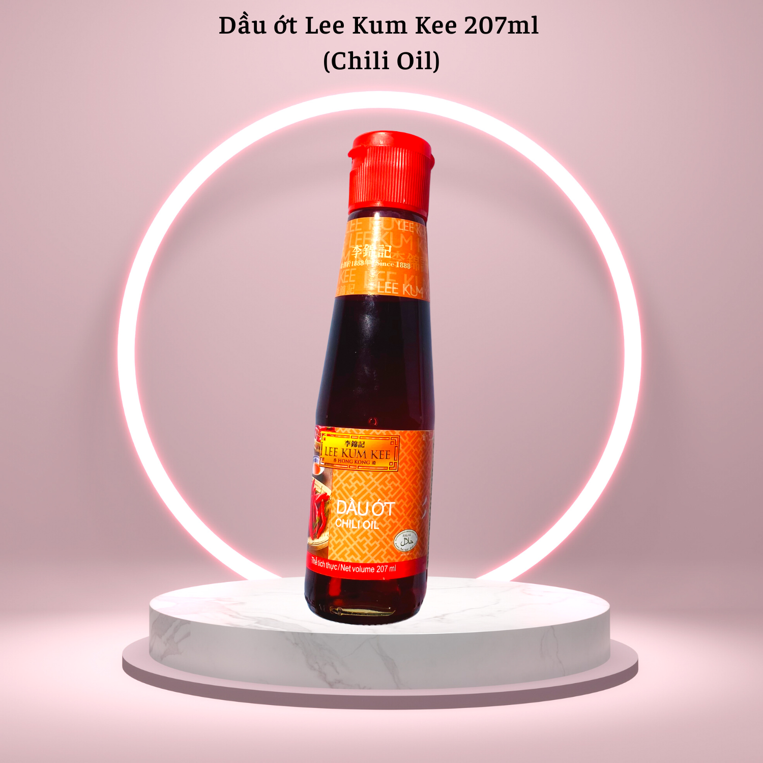 Dầu ớt Lee Kum Kee 207ml Chili Oil