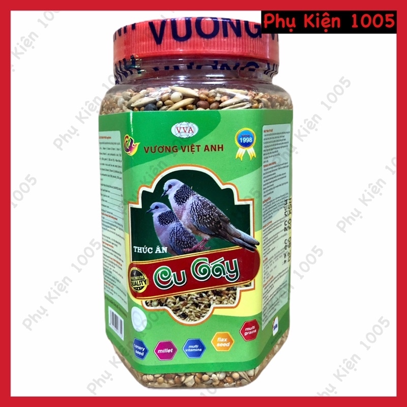 Thức Ăn Ngũ Cốc Chim Cu Gáy Vương Việt Anh 350g