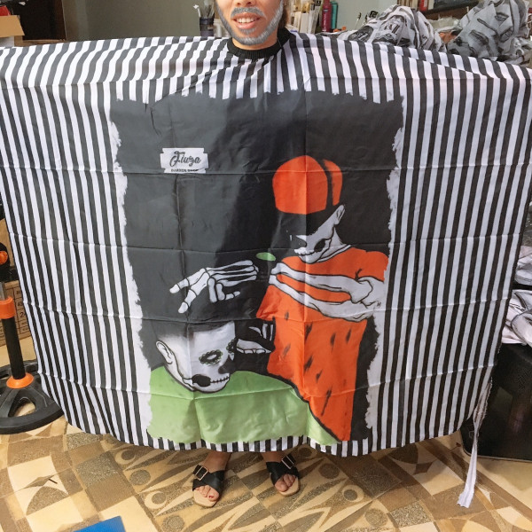 Áo Choàng Sọc Barber