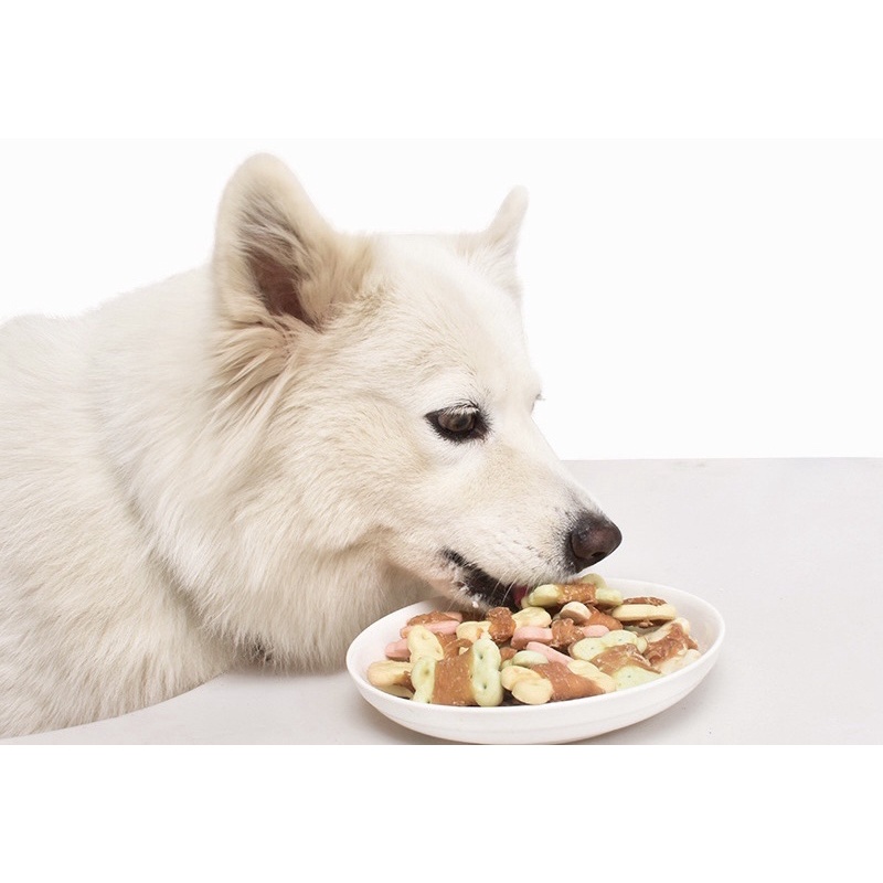 [ 100Gr ] Bánh Quy Cuộn Thịt Gà Cho Cún 🐶
