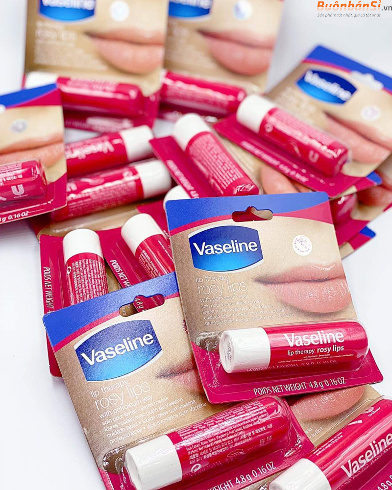 Combo 2 Thỏi Son Dưỡng Môi Vaseline  Lip Therapy 4.8g