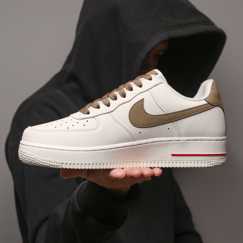 Giày thể thao cổ thấp AF1, giày sneaker nam nữ đủ size full box