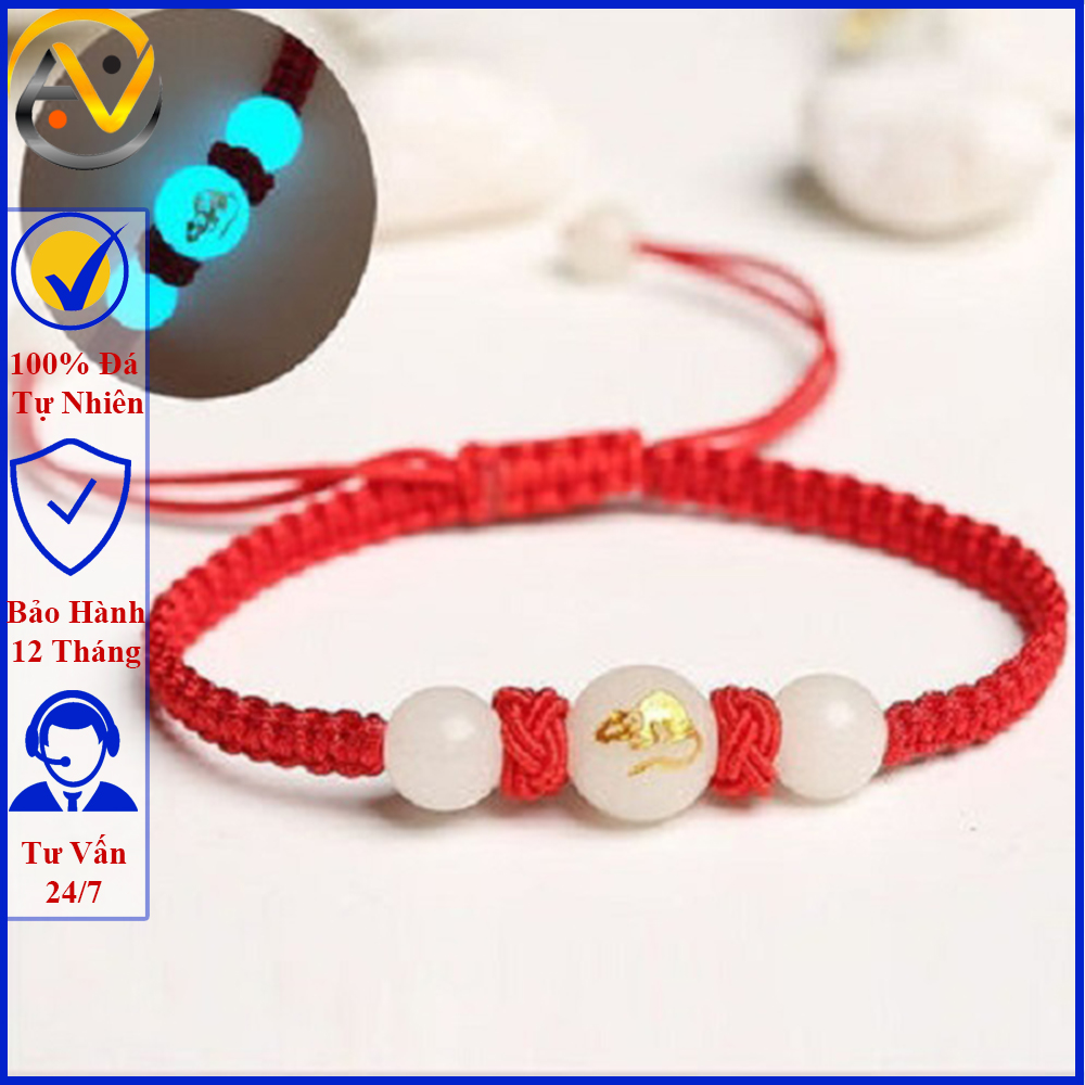 Vòng chỉ đỏ may mắn cho người tuổi tý - Vòng tay phong thủy nữ may mắn tài lộc