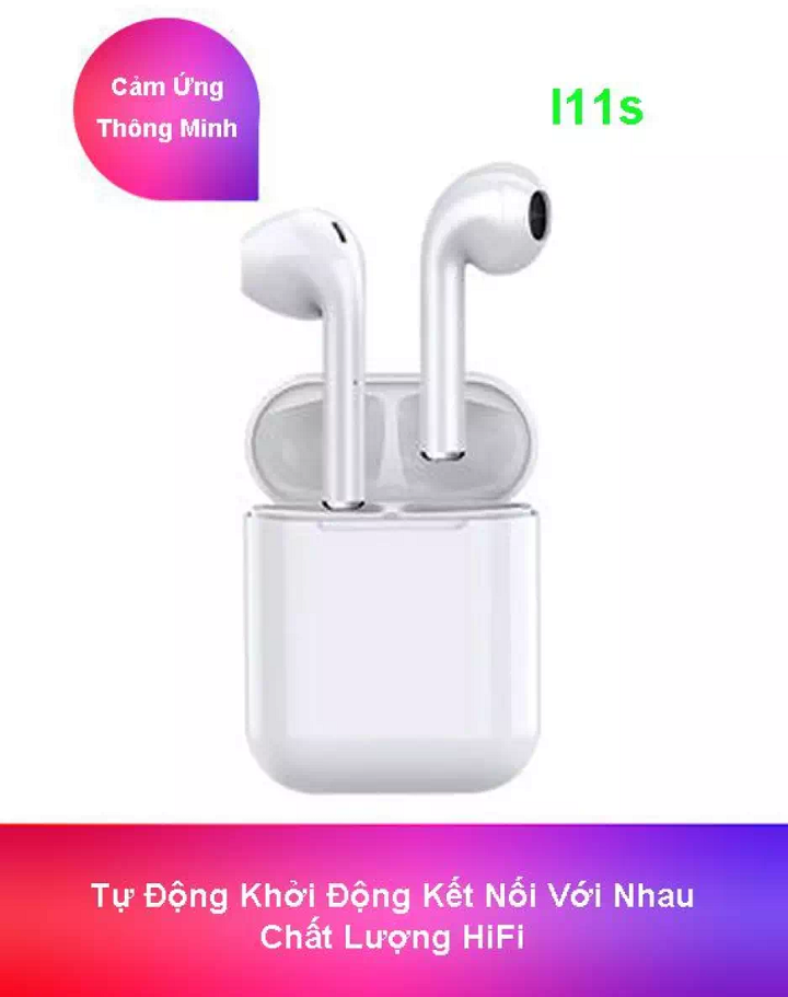 Tai Nghe Bluetooth I11 Tws - Nút Cảm Biến Âm Thanh 5.0 Đỉnh Cao Tai Nghe Không Dây Tai Nghe Dành Cho Iphone Xiaomi Sam Sung Oppo.