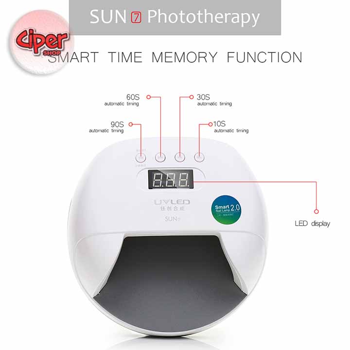 Máy sấy gel Móng Tay SUN7 LED 48W