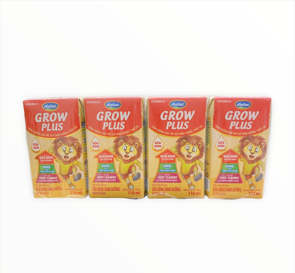 Sữa Bột pha sẵn Dielac Growplus đỏ 110ml sữa non