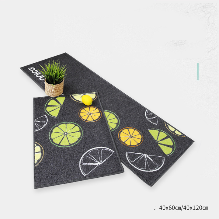 SET 2 Thảm Nhà Bếp  3D, Thảm Trải Sàn  (40*60 + 40*120 cm)