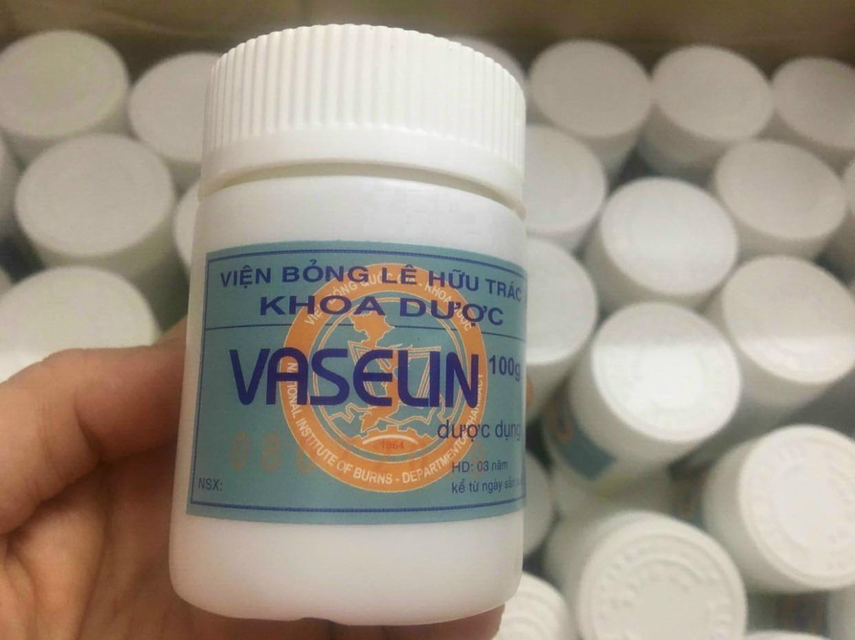 KEM NẺ VASELINE VIỆN BỎNG QUỐC GIA